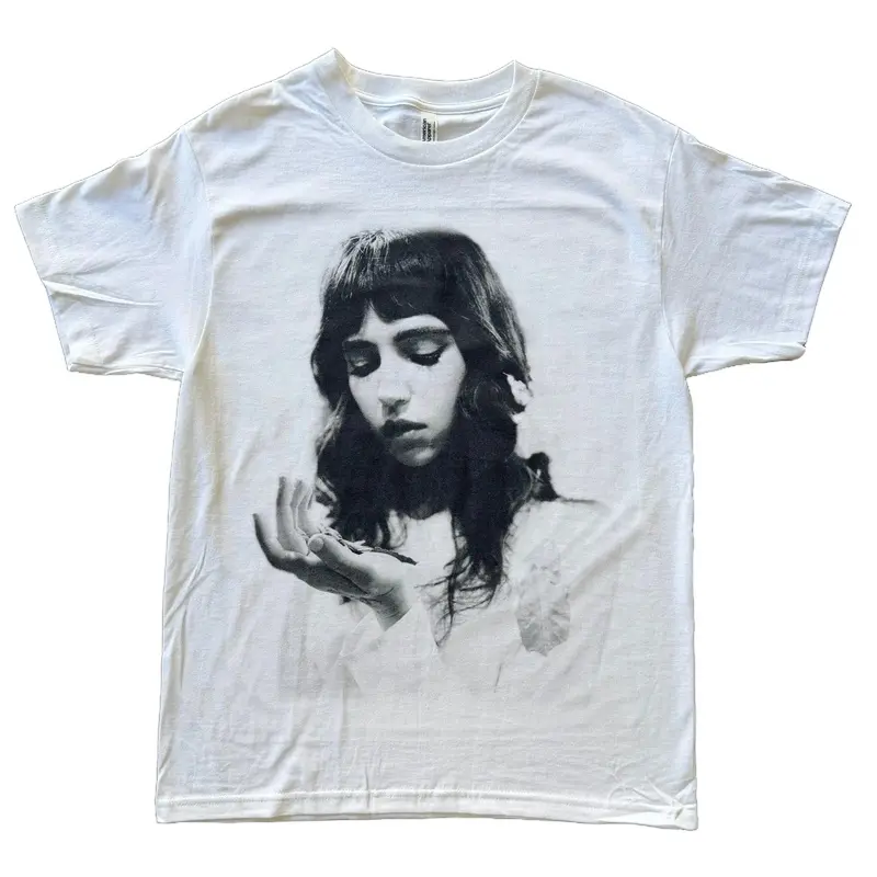 Clairo Jumbo Print Tee - Unisex Graphic T-Shir  Cotton