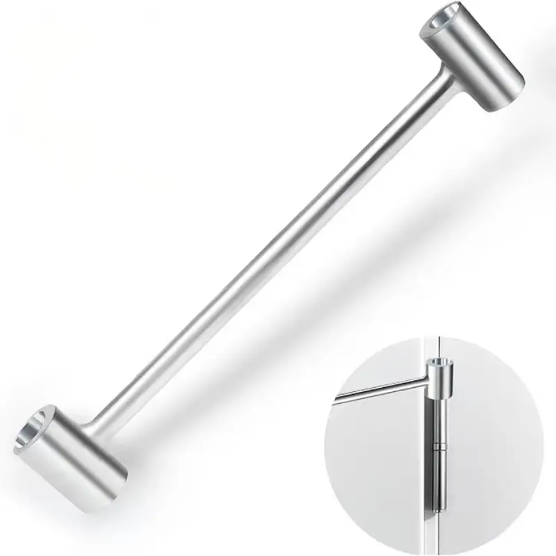 Door Hinge Adjustment Tool, 14-19mm Hinge Gap Wrench, Ergonomic Design, Ideal for Residential, Fireproof, Security, Clean Room Doors
