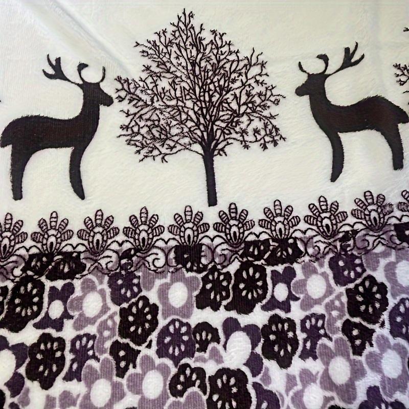 A beautiful, comfortable, and warm wool blanket, suitable for use on sofas, beds, and in cars