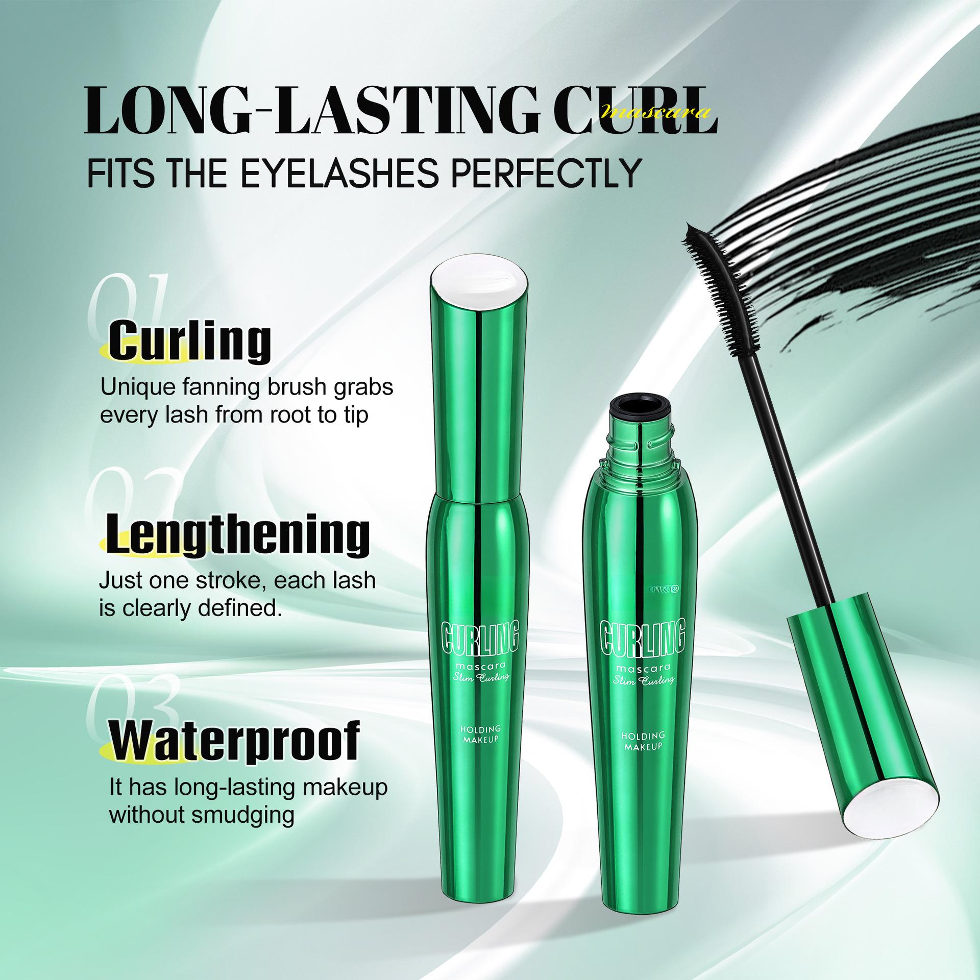 Long-lasting, setting mascara, waterproof, lengthening, curling, non-clumping, smudge-proof, naturally lengthening makeup