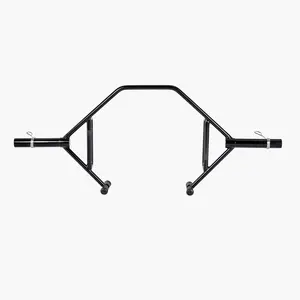 【DealsForYouDays】VEVOR Trap Bar Hex Bar, Open-Ended Frame Hex Barbell, 2-Inch 800 LBS Capacity Shrug Bars with Knurled Grips, Weightlifting and Strength Training Equipment, Home Gym for Squats Deadlifts Shoulder Pres