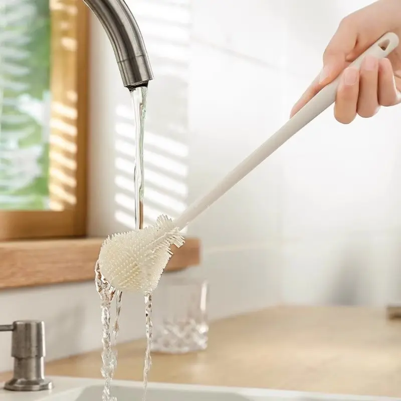 Long Handle Bottle Brush, Foldable Multi-Function Cleaning Brush, Home Cup Brush, No Dead Angles Design, Efficient Cleaning Tool