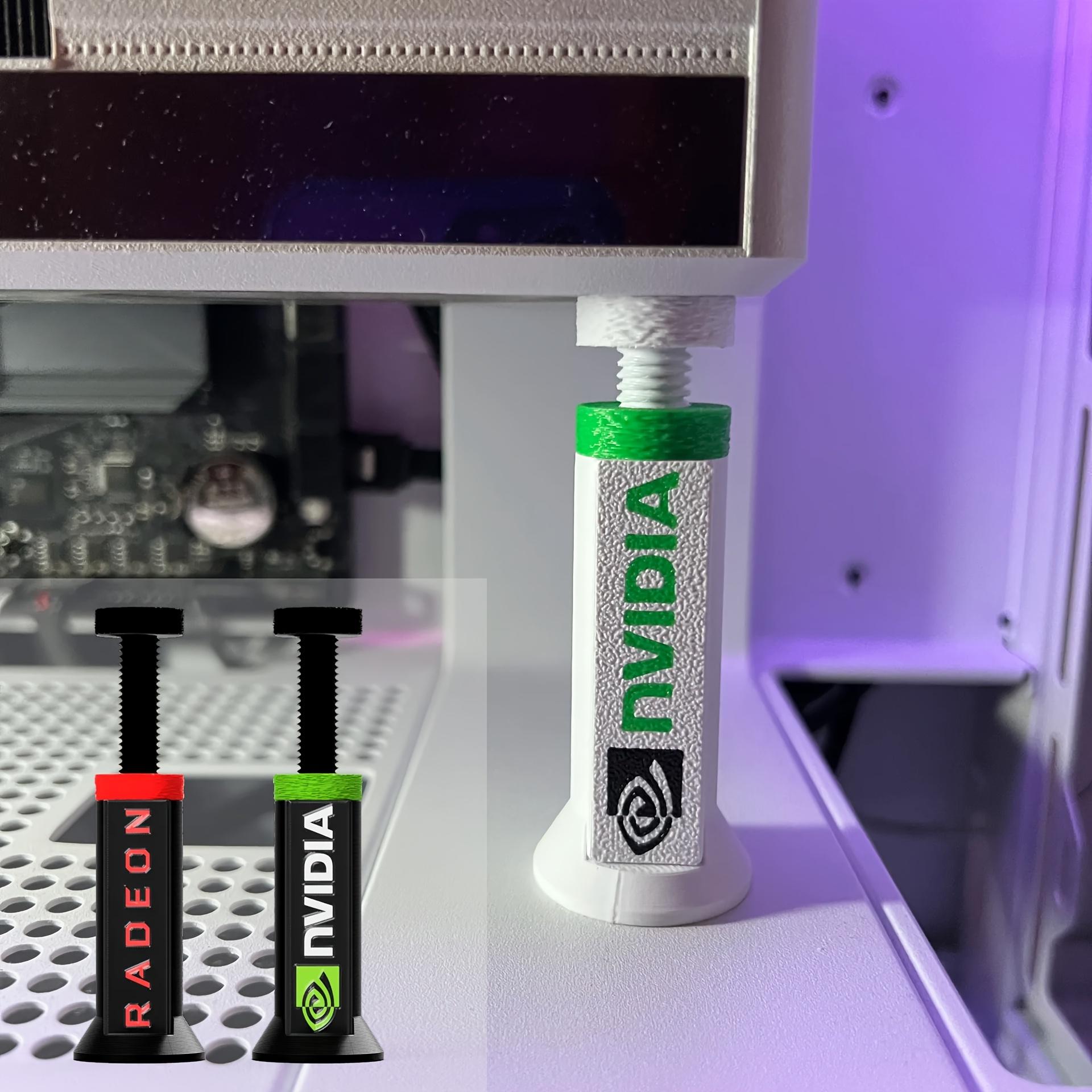 Universal Gpu Support Stand for Desktop Computers, Expandable Nvidia Graphics Card Protection Bracket, Monitor Anti-Tilt Stand