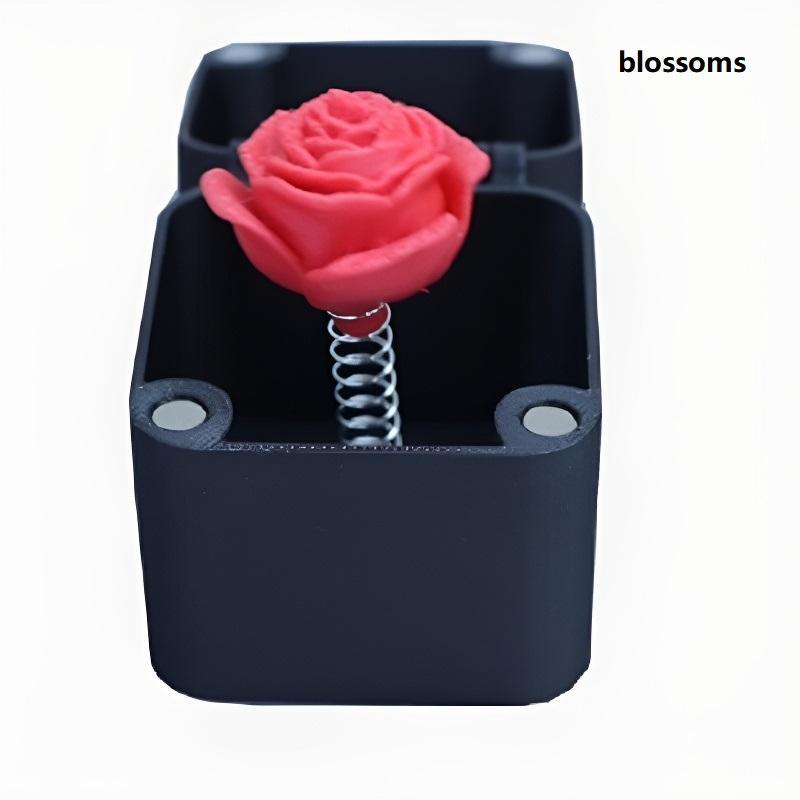 Middle Finger/Lip/Rose/Heart Design Gift Box, 1 Count Creative Surprise Gift Box, Funny Desktop Ornament, Party Gift for Friends & Family,Boyfriend Stocking Stuffers