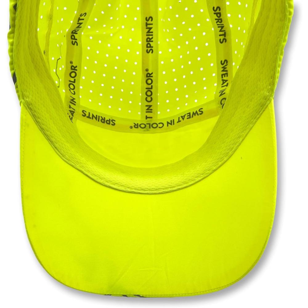 Sprints Race Day Performance Racing Cap | Lightweight, Quick Dry, Running, Sport Hat, One Size, Unisex