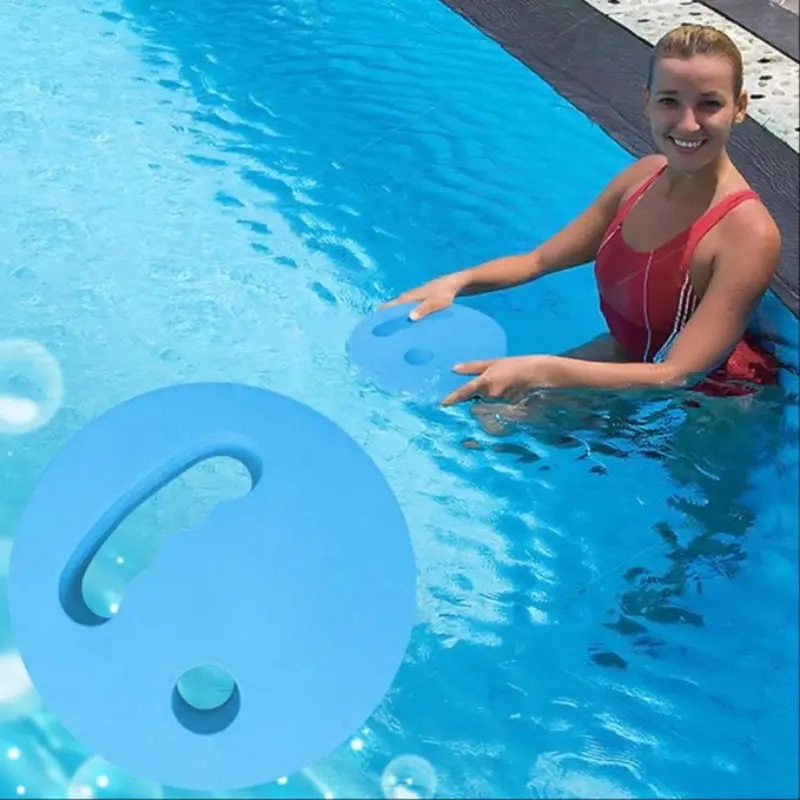 1pair Water Exercise Discs Water Weights for Pool Exercise Set EVA Foam Aerobic Equipment for Adults Hand Held Pool Resistance for Swimming Beginners Arthritis
