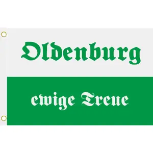 Odenburg Eternal Loyalty Flag Polyester Printed Home Decorative Flag 1-piece pack Specifications: 60x 90cm ,90x 150cm ,120x 180cm