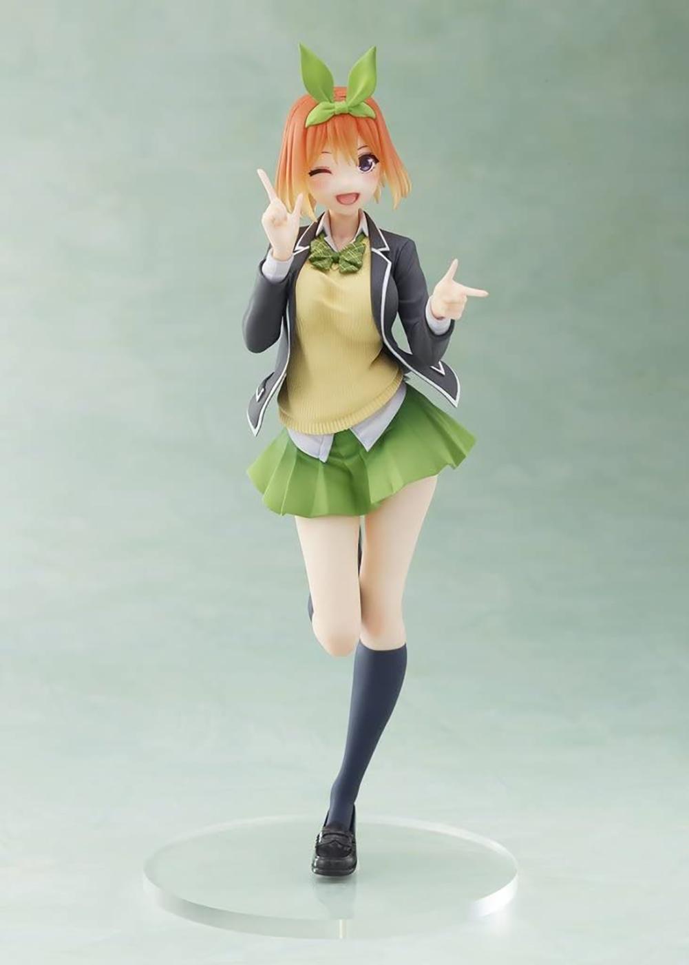 Anime Figure Nakano Nin Nakano Ichika Itsuki action figure JK School Uniform Girl nakano miku figurine Collection Anime gift