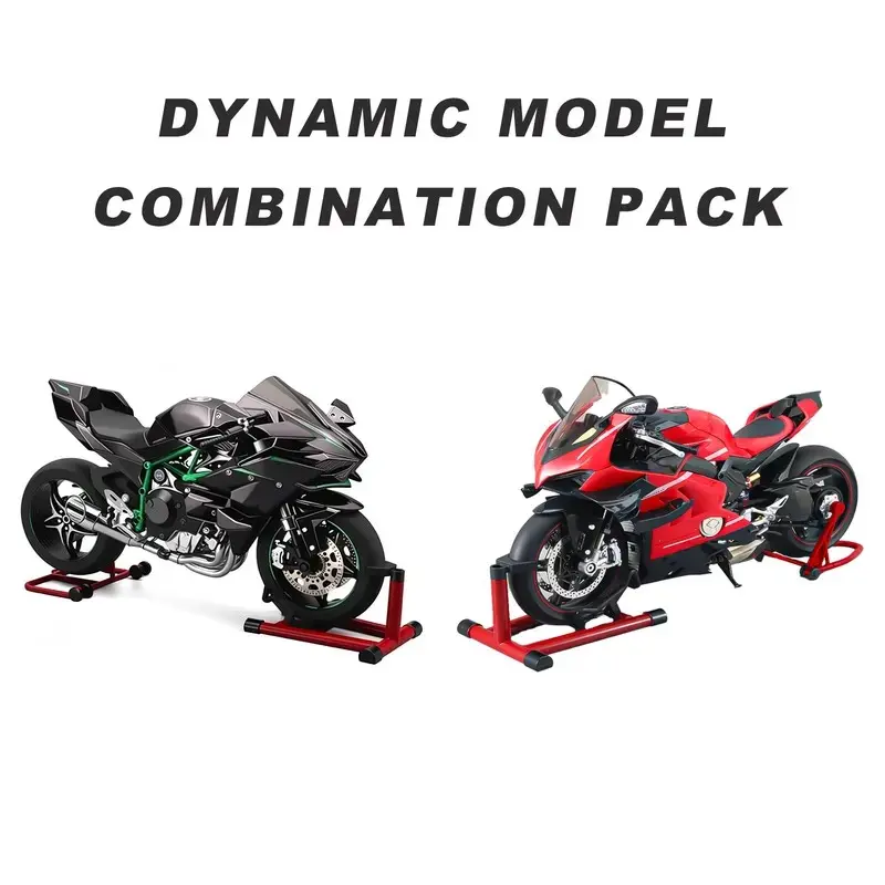 Dynamic 1:6 Alloy Castings Super Motorcycle Model, Motorcycle Diecast, two models available, featuring smoke spray effect, light and sound simulation, motorcycle toy, collectible tabletop decoration, gift for motorcycle enthusiasts