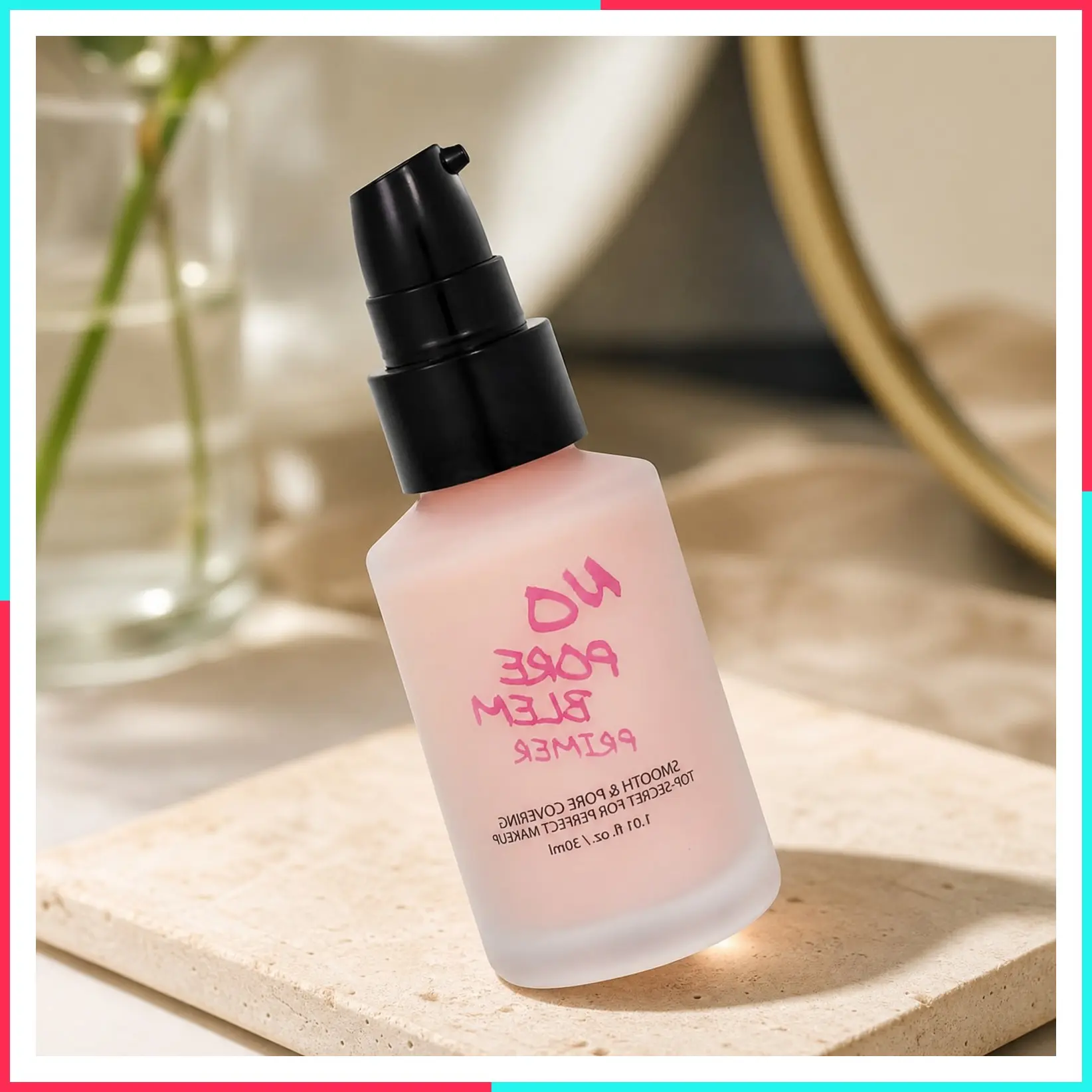 Korean Makeup Pore Primer - Mattifying Primer for Oily Skin, Pore Eraser for Large Pores, Blurring Finish from K Beauty (1.01 fl oz / 30 ml)