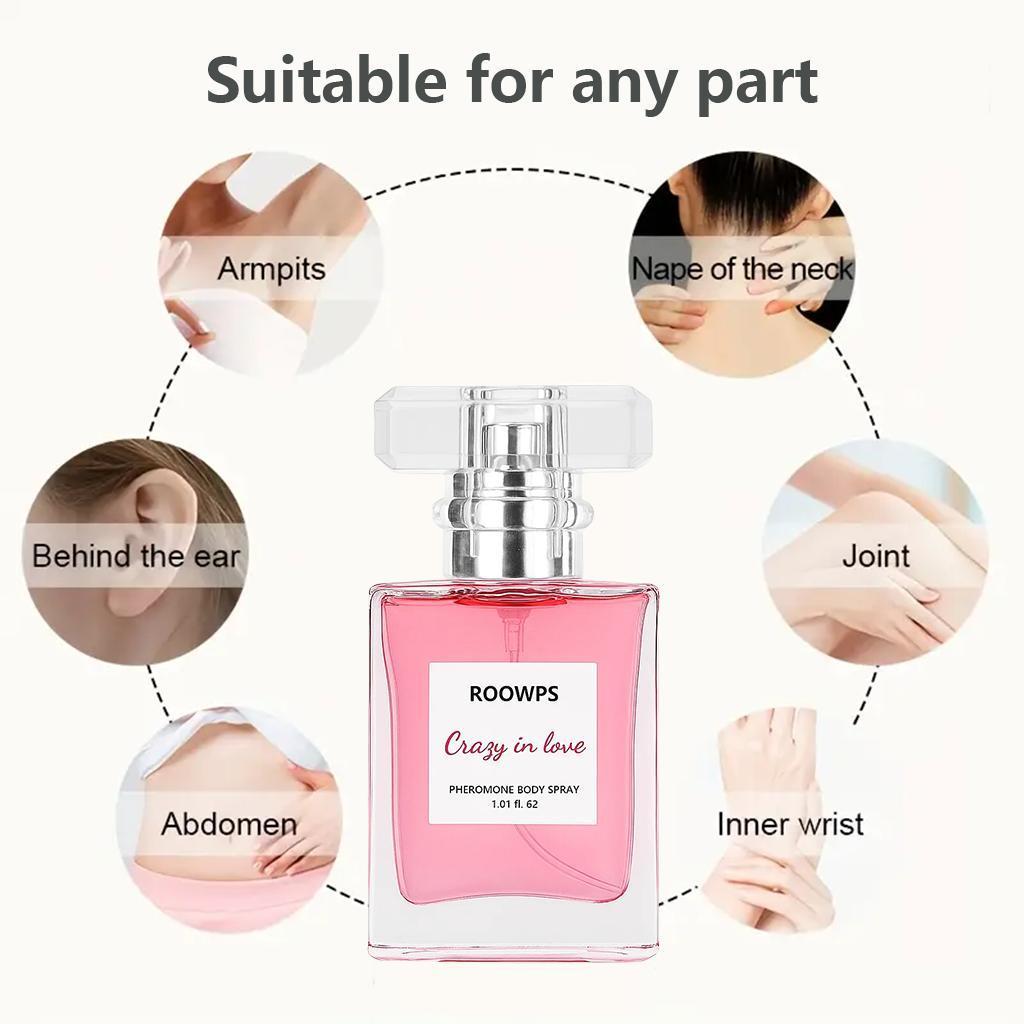 【Official product】CRAZY IN LOVE OIL ROOWPS | Pheromones Oil for Love & Confidence! Lasting Scent, New Year’s Gifts, Dare to Flirt Challenge! Flirting Masterclass. vanilla  perfumes