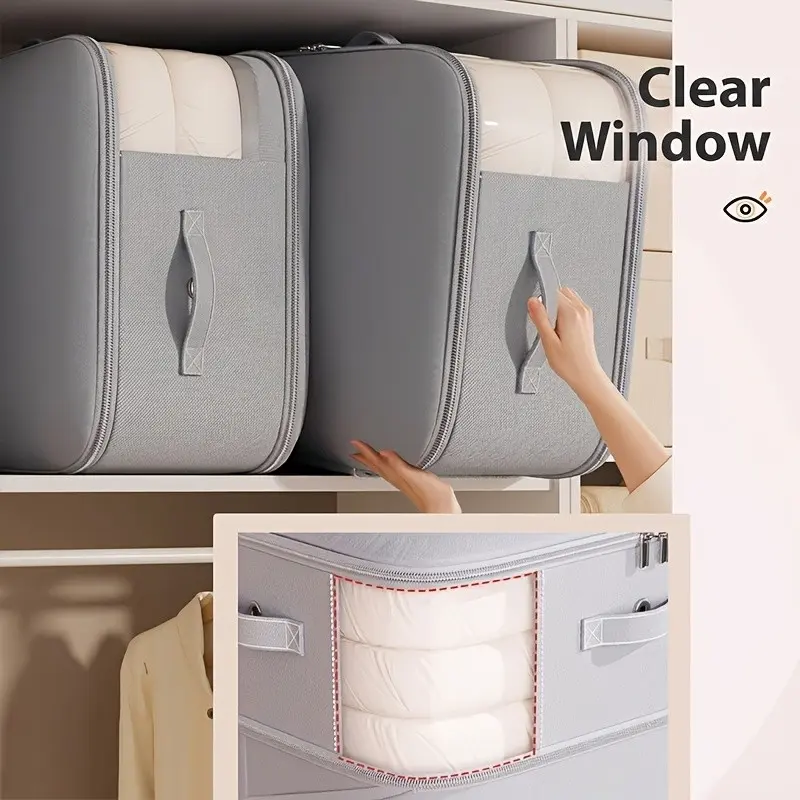 [Compression Bags] Ultra-Large Capacity Multi-Purpose Clothes and Quilt Compression Storage Bags for Duvets, Quilts, and Clothes, Suitable for Moving, Bedrooms, Closets, Dormitories, and Organizing Items Under the Bed. Available in 4 Colors