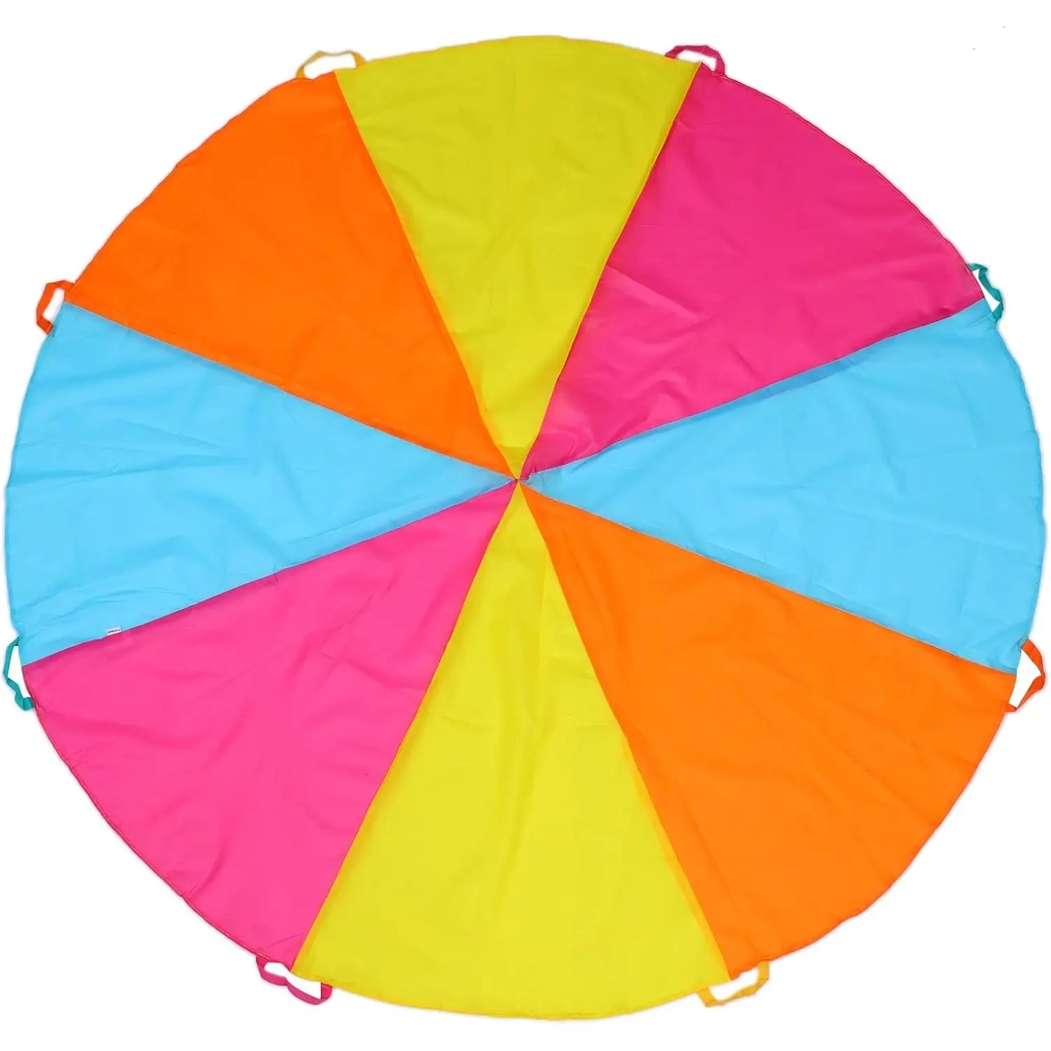 6ft Rainbow Parachute, Play Parachute Toy for Kids, Parachute with Handles Indoor & Outdoor Play Equipmentfidget toys