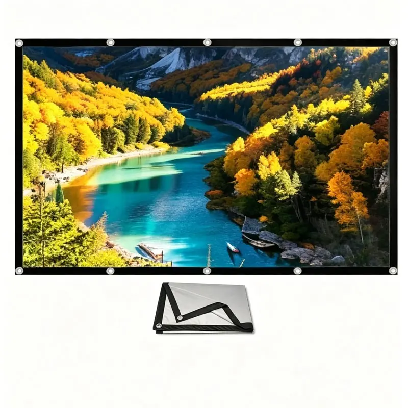 Anti Light Curtain Hook for Projection Screens, Suitable for Indoor/outdoor Home Theaters, Available in Multiple Sizes