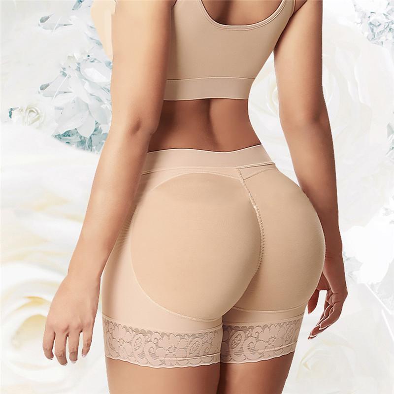 Women's Shapewear Body Shaper Buttock Lifter Fake Butt Padded Panties Hip Lift Sculpt Boost Lace Up Compression Tummy Control SpringStatements