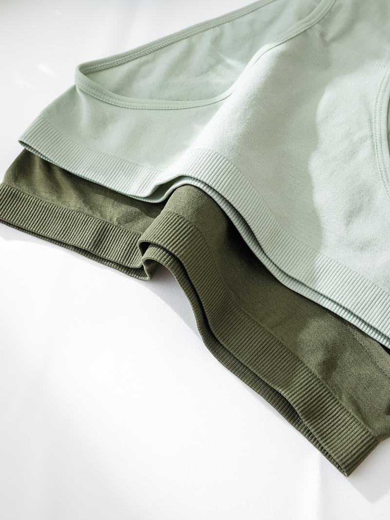 Women's Solid Color Brief, Elegant Soft Comfy Breathable Panty for Daily Wear, Underwear for All Seasons, Womenswear, Casual Comfy Panty, Soft Comfy Panties, Seamless Panties, Minimalist Soft Panties, Soft Breathable Knicker, Seamless Panties Set