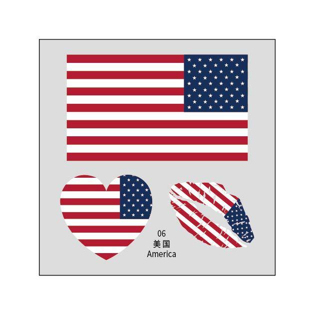 A small gift is included with your order2026 New Design USA, Canada, and Mexico World Cup Flag Temporary Tattoos, Football Match and Sports Event Water Transfer Face Stickers