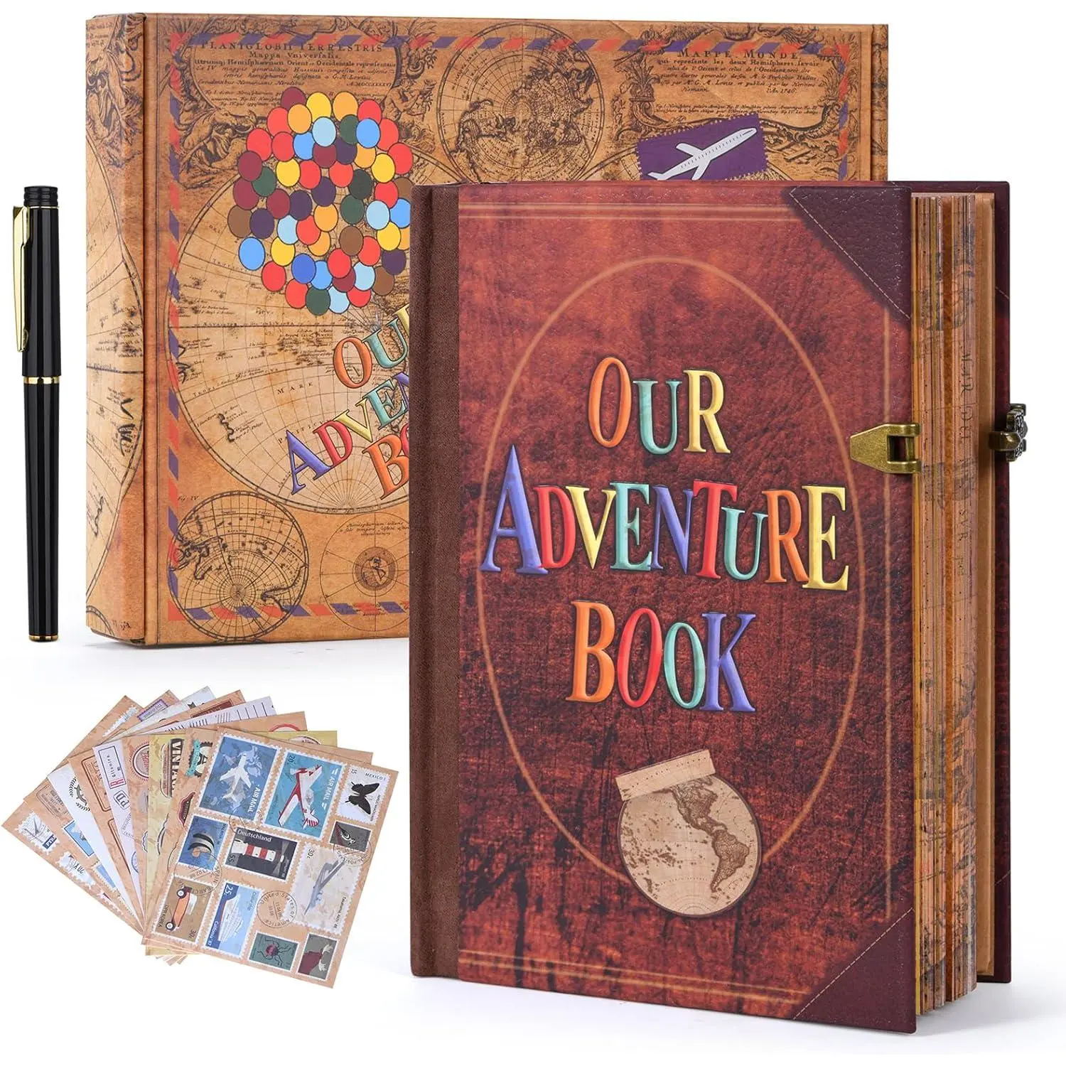Our Scrapbook Hardcover Book – 144 Pages, 5.1 x 7 Inches.Embossed Cover Photo Book.Memories from Travels, Anniversaries, Weddings, Baby Milestones.(Our)