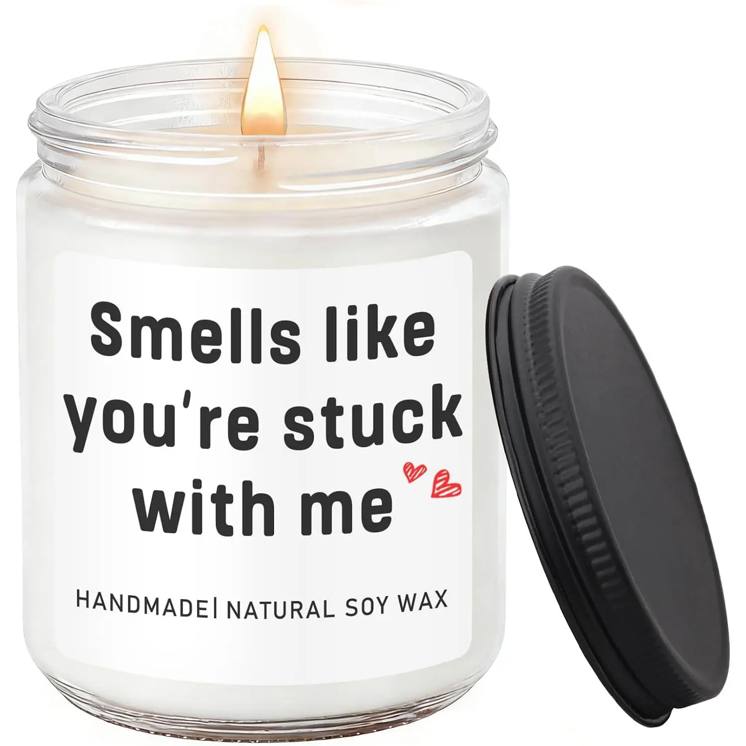 Valentines Romantic Day Gifts for Him, Her, Funny Birthday Anniversary Valentines Romantic Gifts for Him, Her, Boyfriend Girlfriend,  Lavender Candle