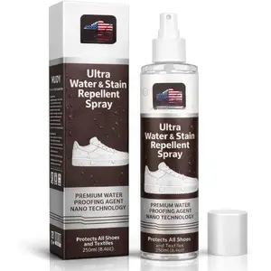 Suede Protector ,Shoe Protector , Water and Stain Repellent,  Nano Protection for Sneaker, Leather, Nubuck, Canvas, Textiles, Bags