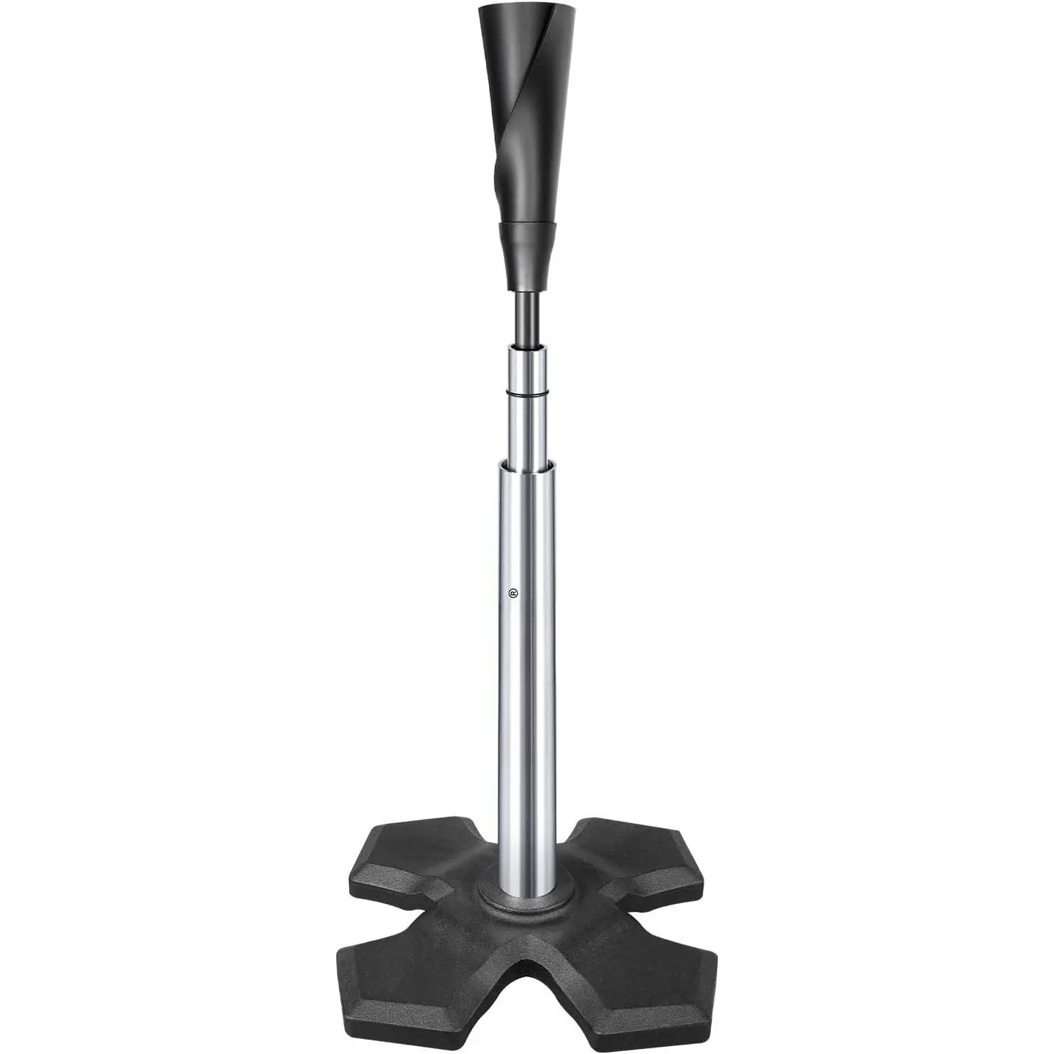 Pro Hitting Tee -  Batting Tee for Baseball/Softball with Weighted Base,Flexible Rubber Top,  Baseball Tee, Easy Adjust Height 24"-46" Softball Tee For   & Skill Level Players