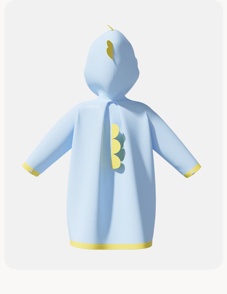 Little Cute Shark Children's Raincoat and Rain Boot Set for Boys and Girls, Baby and Toddler, Cute Cartoon Waterproof Outerwear for School Kids Raincoat and Rain Boots Set Waterproof for Boys Girls