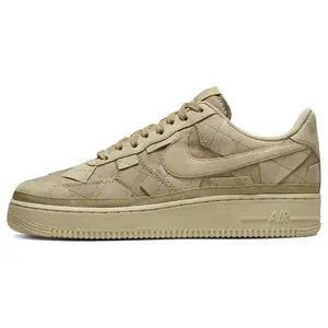 Nike Air Force 1 Billie Eilish Low Top Sneakers Unisex Wheat Color Verifiable, with credentials and supporting global authentication