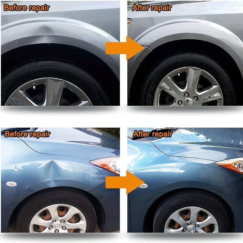 Car Dent Repair Tool – Aluminum T-Handle Tool with 18 Tabs – Paintless Dent Repair (PDR) Kit – Suitable for Minor Body Dents and Small Hail Damage