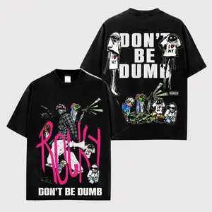 Rocky Don't Be Dumb 2026 Merch # 4 - Asap Mob Fans High-quality Cotton T-Shirt, Rakim Mayers Fan Shirt Hip-Hop Shirt, Don't Be Dumb Tour Merch, Gift For Flacko Rap Fan Graphic Tee