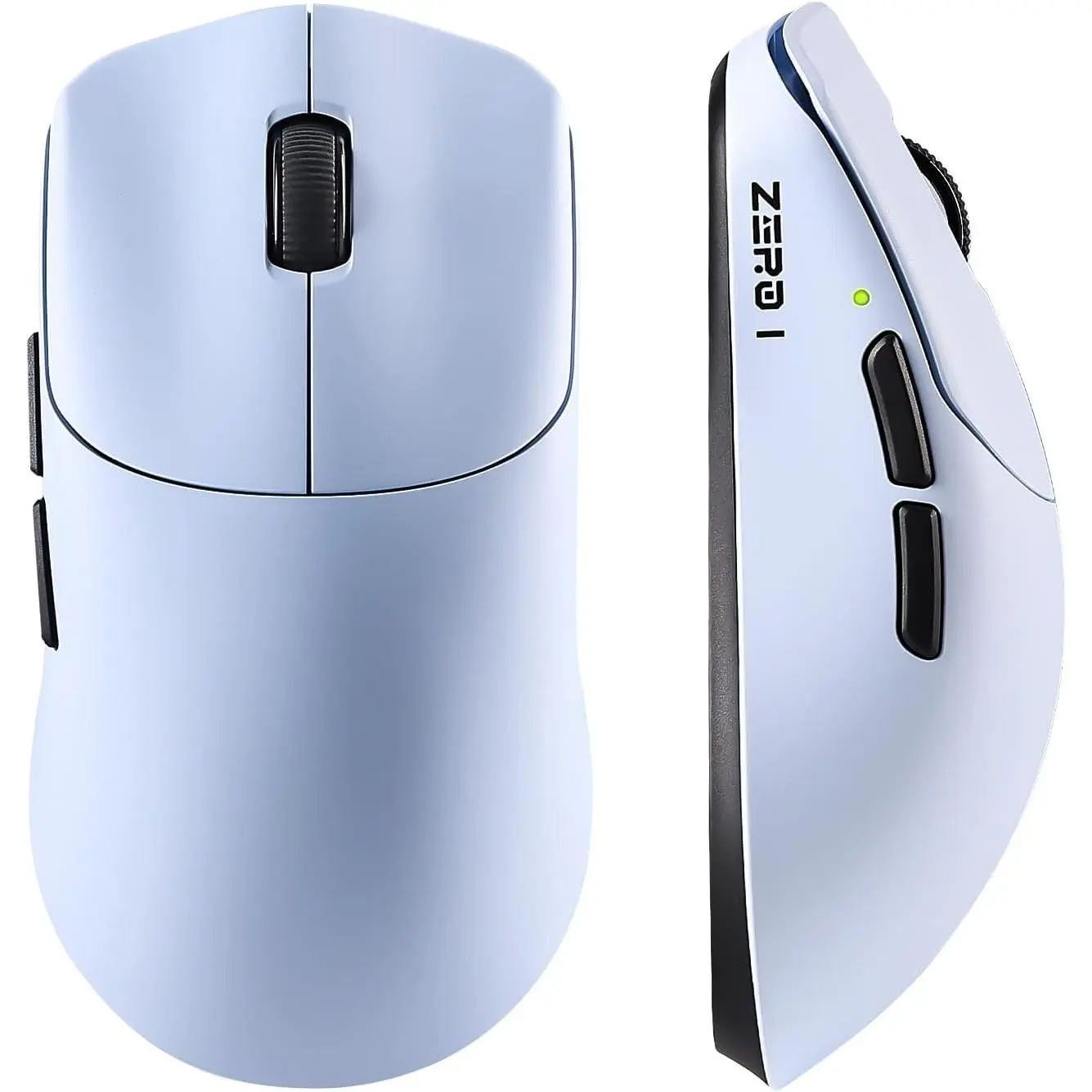 Zero 1 Pro Gaming ,55g Ultralight  , 24K DPI Optical Sensor, Tri-Mode 2.4G//USB-C, 6 Programmable Buttons,  Design,for Laptop/PC/(Blue)