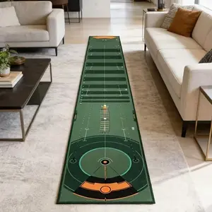 1PCIndoor Golf Putting Mat, Home Office Golf Equipment, Practice Pad for Putters, Durable Design, Perfect for Skill Improvement