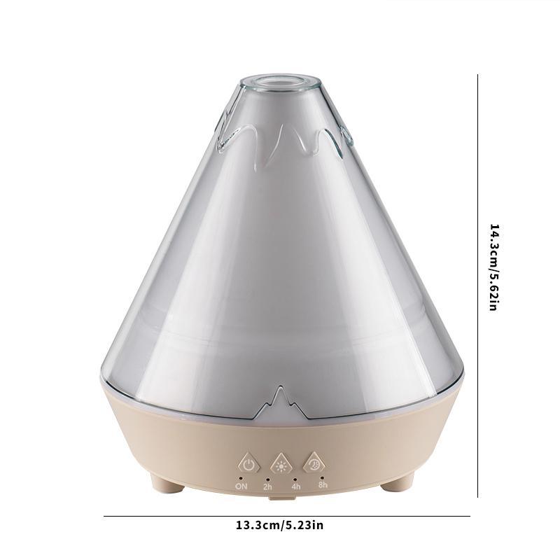 USB Plug Aromatherapy Machine, USB Powered Creative 3D Simulation Flame Humidifier, Desktop Aromatherapy Machine for Home Office, Home Appliances