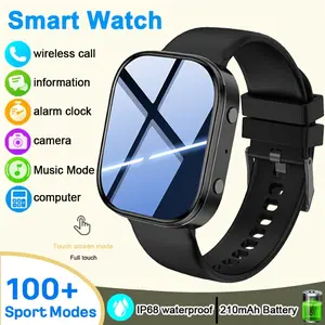 2026 New Men's and Women's Smartwatch, 1.88inch AMOLED HD Screen Watch, Supports Wireless Calling and Answering, Activity Tracker, Customizable Watch Faces, Step Counter, Calorie Tracker, IP68 Waterproof, Multi-Sport Mode Smartwatch