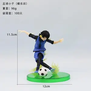 12.5CM Anime BLUE LOCK Bachira Meguru Figure Mikage Reo Forward Weapon Series Toy Doll Action Figure Nagi Seishi Figure Model