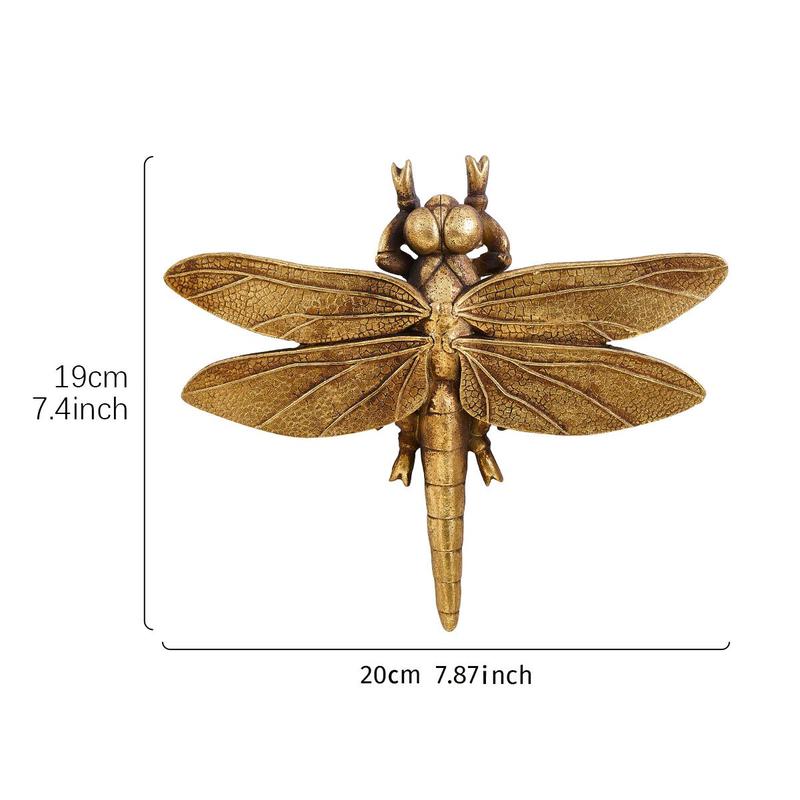 Creative Resin Insect Design Wall-Mounted Decoration, 1 Count Creative Wall Ornament for Home Decor, Wall Hanging Decor for Interior Living Room & Bedroom #TOP PICKS