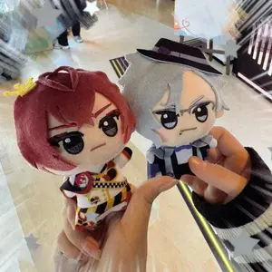 Twisted Wonderland Azul Ashengrotto Riddle Rosehearts Plush Doll Set 10cm Cute Game Stuffed Toy Keychain Bag Pendant Fan Gift