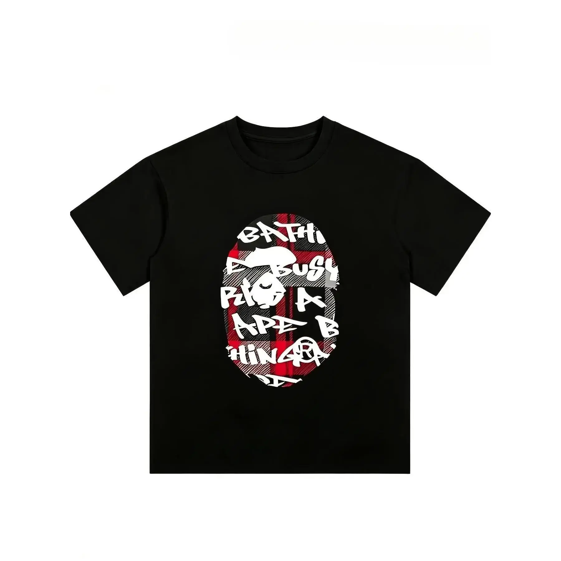 Unisex street style T-shirt, Camouflage Ape-Print T-Shirt  perfect for casual urban commuting, urban commuter wear, stylish and versatile for multiple occasions 099