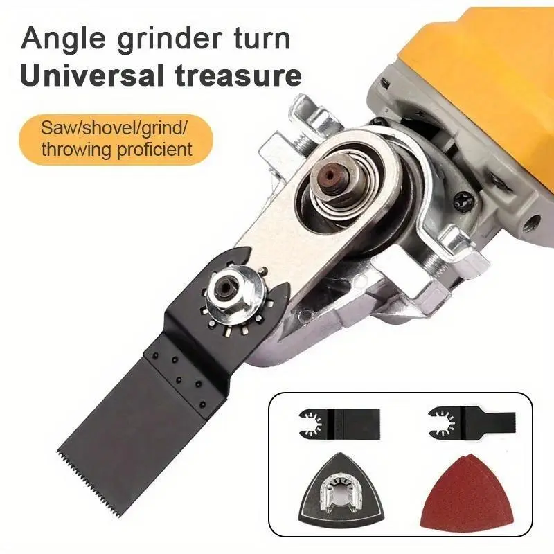 Angle Grinder Conversion Universal Head Adapter Converter M10 Thread for Type 100 Swing Saw Cutter Polisher Polish Oscillate Metal Grind Accessory