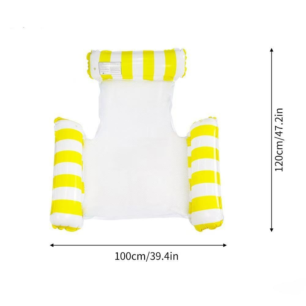 Inflatable Foldable Water Hammock, Portable Water Hammock, Swimming Pool Floating Lounge Seat, Outdoor Swimming Accessories #GLOBAL PICKS