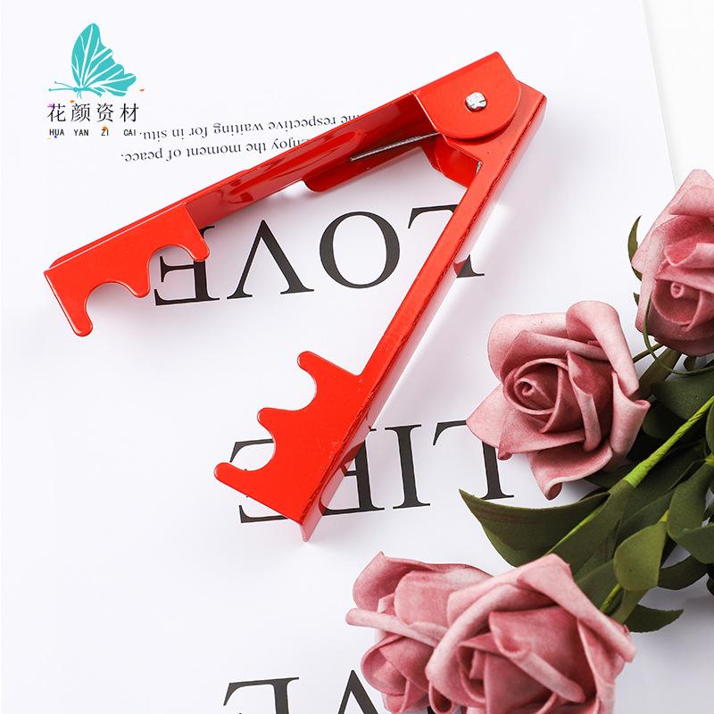 Metal Rose Thorn Remover, Garden Thorn Stripper Tool, Florist Thorn Cutter for Rose & Flower Stem