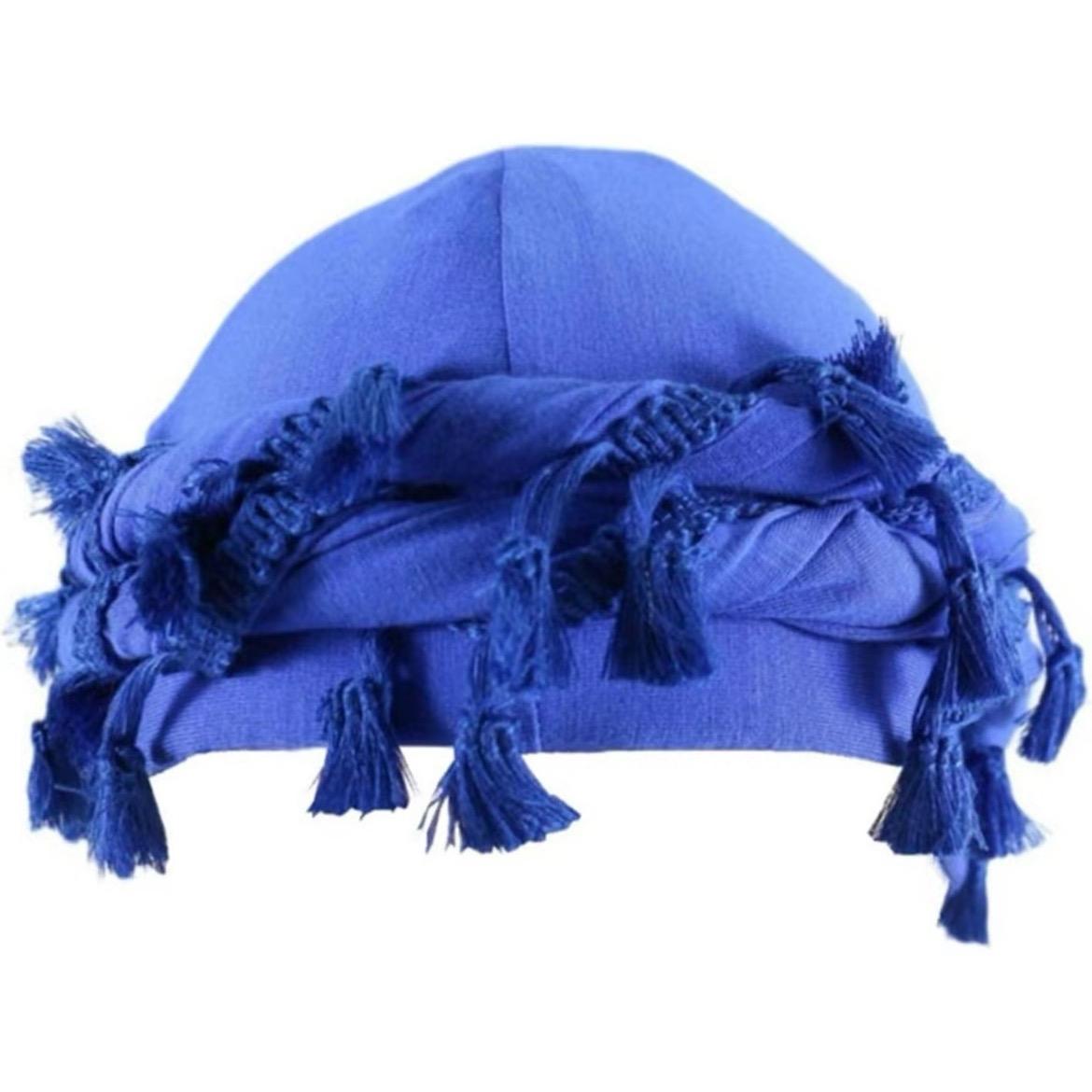 Stylish Vintage Twist Head Wrap for Women and Men - Luxurious Satin-Lined Turban Cap with Halo Design