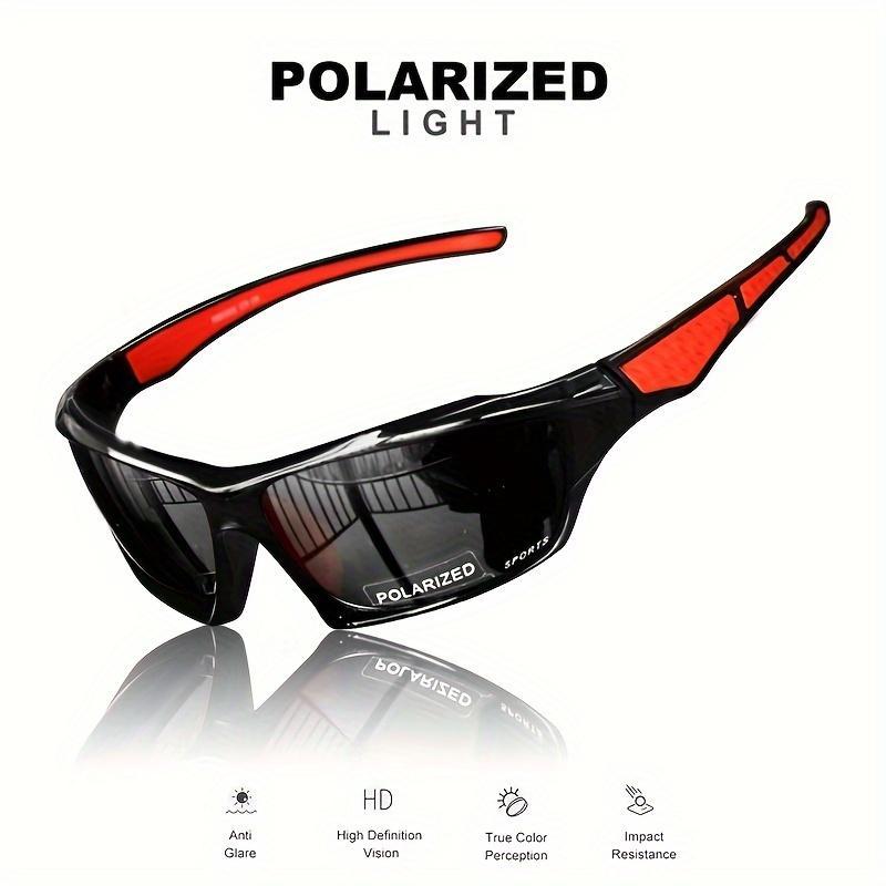 3PCS Sports Polarized Sunglasses Men Lightweight Cycling Driving Fishing Night Vision Male Shades Fashion Mirror Sun Glasses SpringStatements