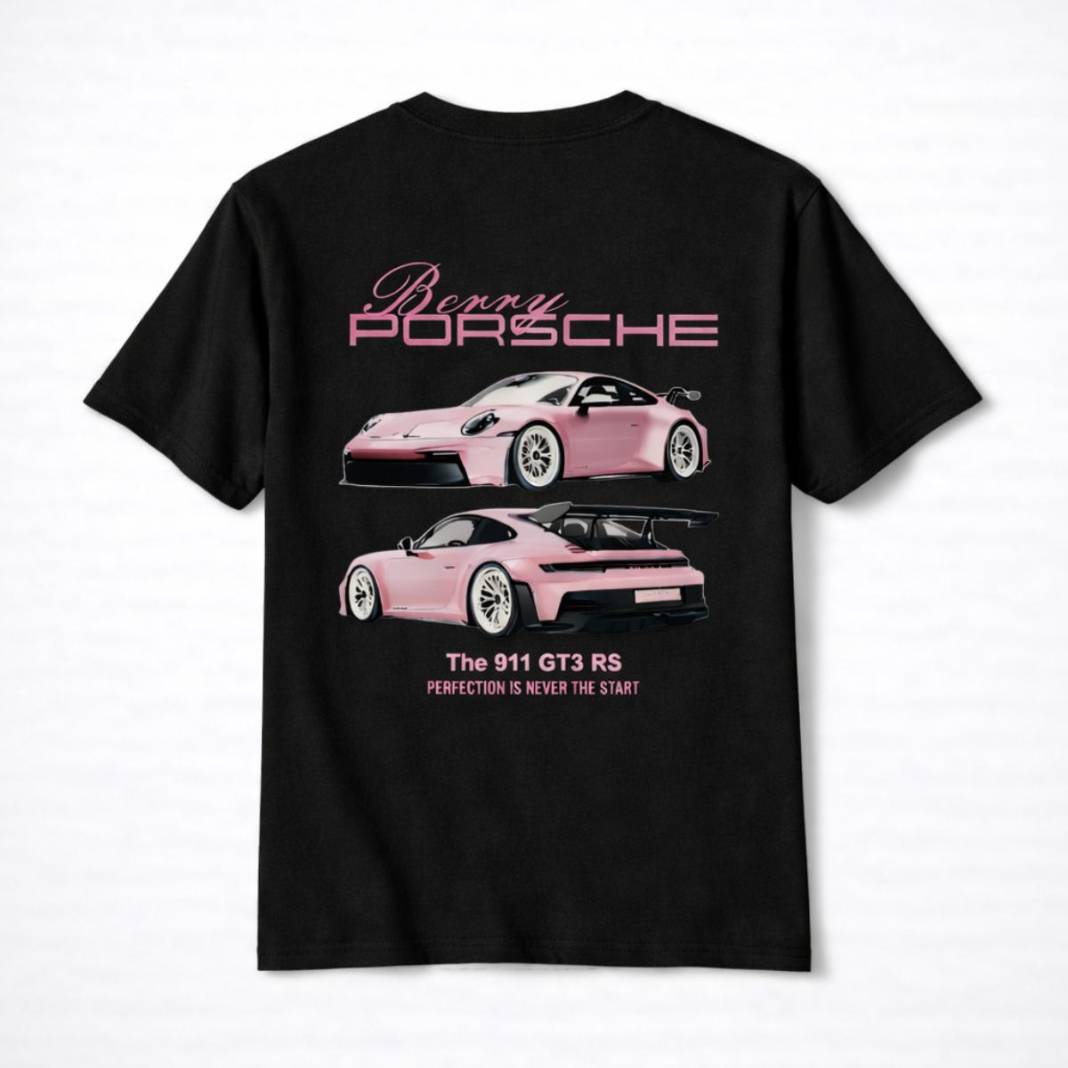 Baby Pink Car Vintage Washed Graphic T-Shirt