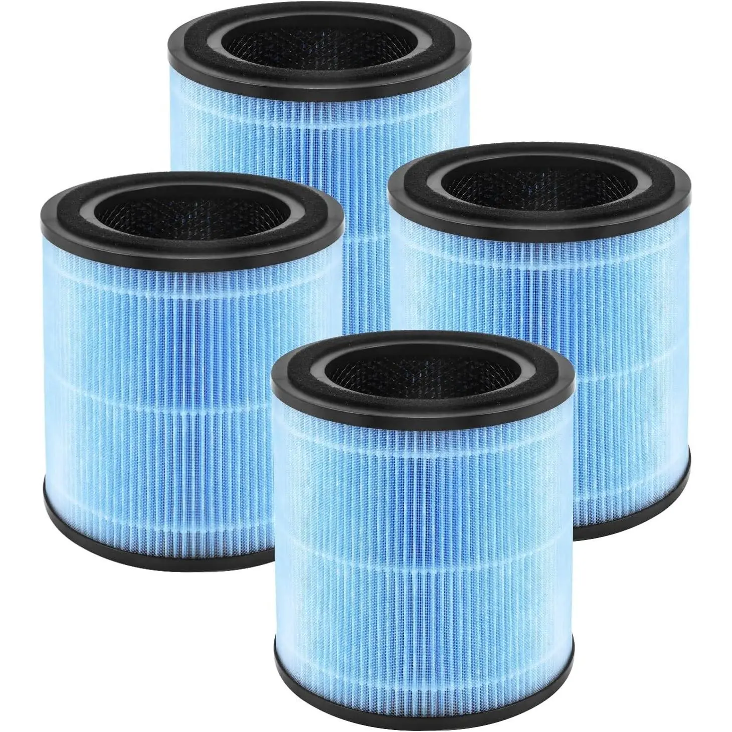 4 Pack Replacement Filter Compatible with AP0601 Air PurifierGift