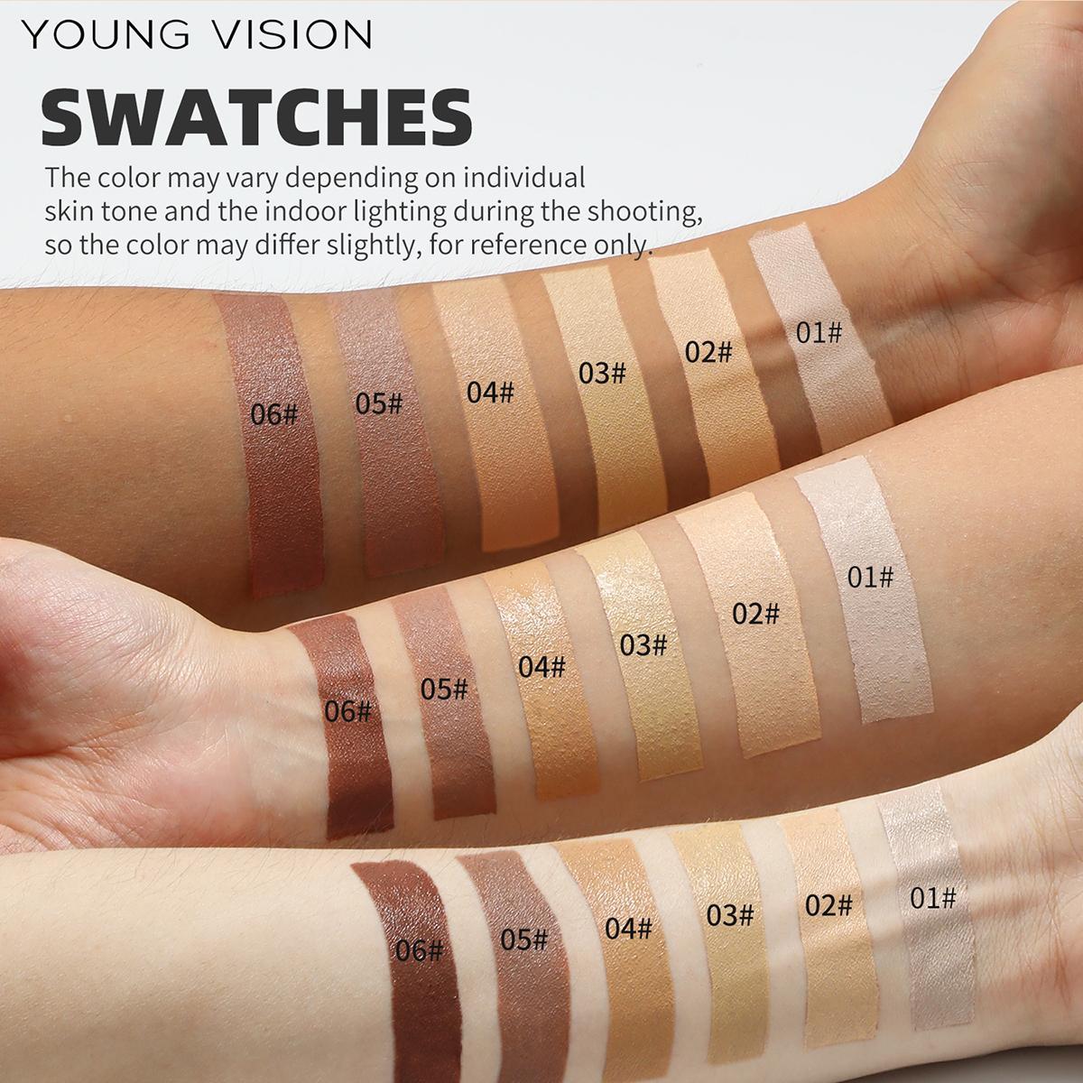 Long Lasting & Waterproof Concealer Stick, 1 Count Natural & Lightweight Makeup Concealer, Full Coverage Flawless Complexion Highlighting Liquid Concealer for Daily Makeup, High Quality Cosmetics