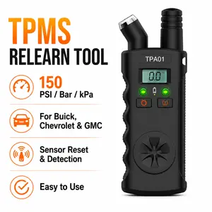 [For GM Vehicles] TPMS Relearn & Check Tool for GM Group Vehicles, 150 PSI/Bar/KPA Digital Tire Pressure Gauge, Car Repair Tool for Buick, Chevy, GMC Tire Sensor Reset tiktokshopspringglowup#Summervibes