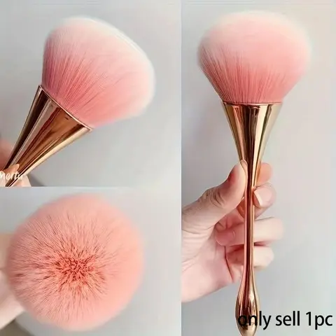 Large Makeup Brush Powder Foundation Bb Cream, No Drop Powder, Seamless Foundation Makeup Brush, High-Quality Cosmetic Tool, cosmetics brush, Face Makeup Brushes, Foundation Complexion Brush