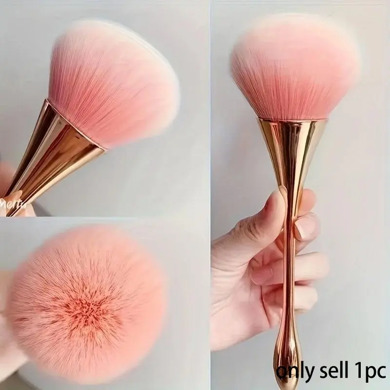 Large Makeup Brush Powder Foundation Bb Cream, No Drop Powder, Seamless Foundation Makeup Brush, High-Quality Cosmetic Tool, cosmetics brush, Face Makeup Brushes, Foundation Complexion Brush