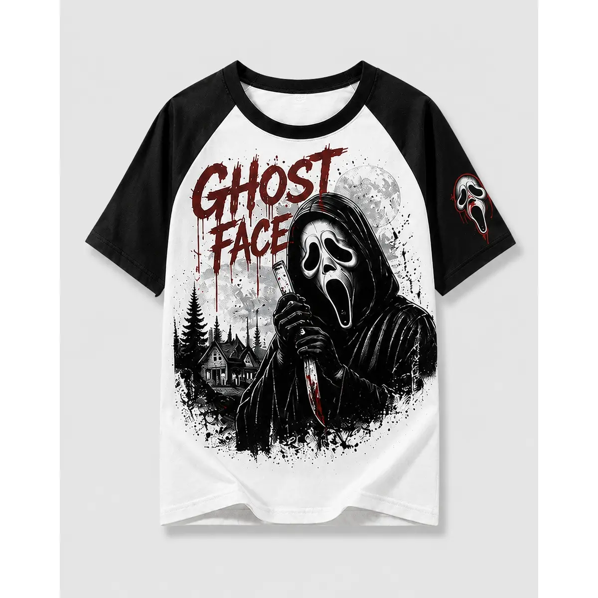 Horror Slasher Baseball Jersey, Classic Horror Movie Characters Shirt, Spooky Squad Halloween Uniform, Halloween party costumes, Halloween Gifts