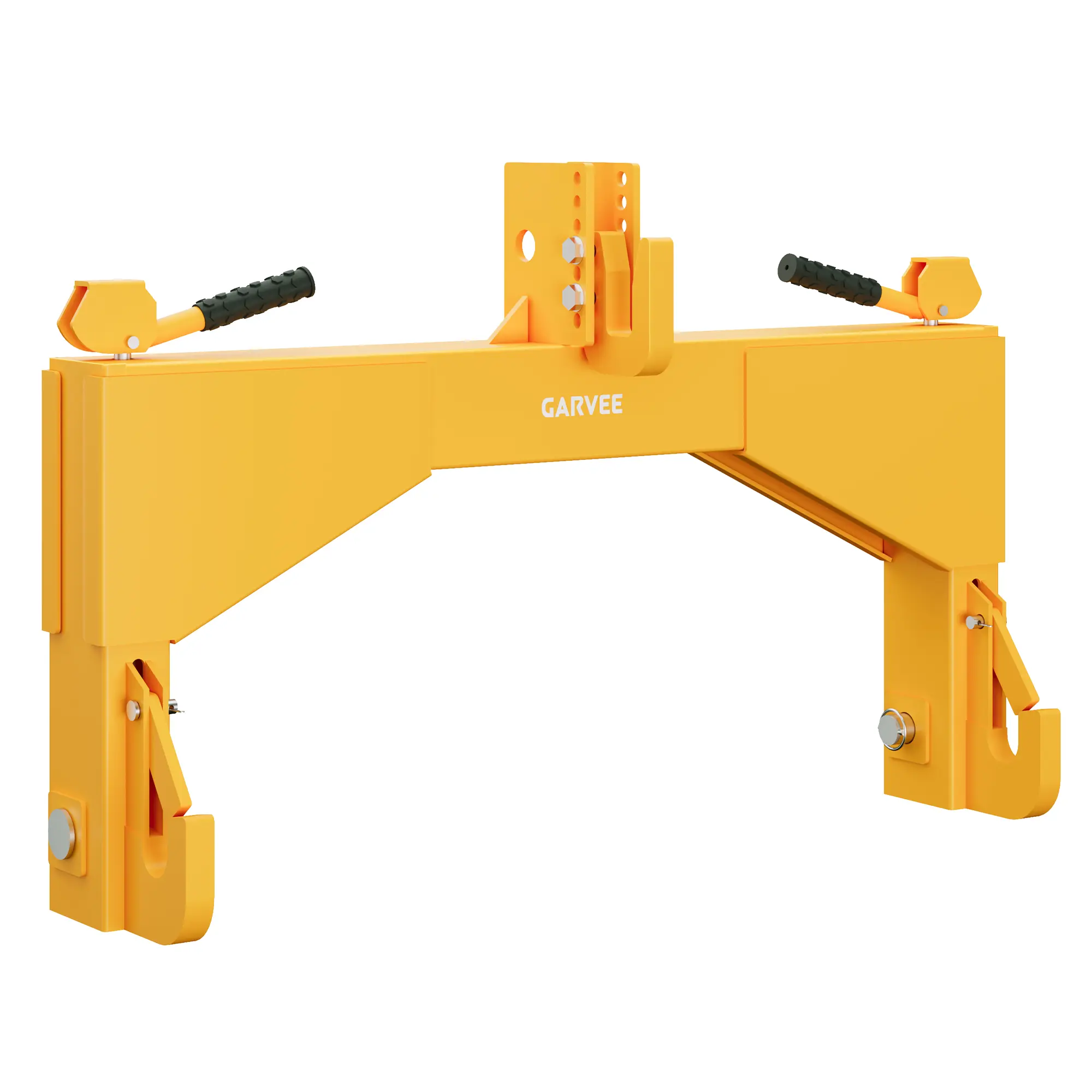 4000LBS Cat 2 3 Point Quick Hitch, 5 Level Adjustable Bolt 3PT Quick Hitch Compatible with Category 2 Tractor Implements